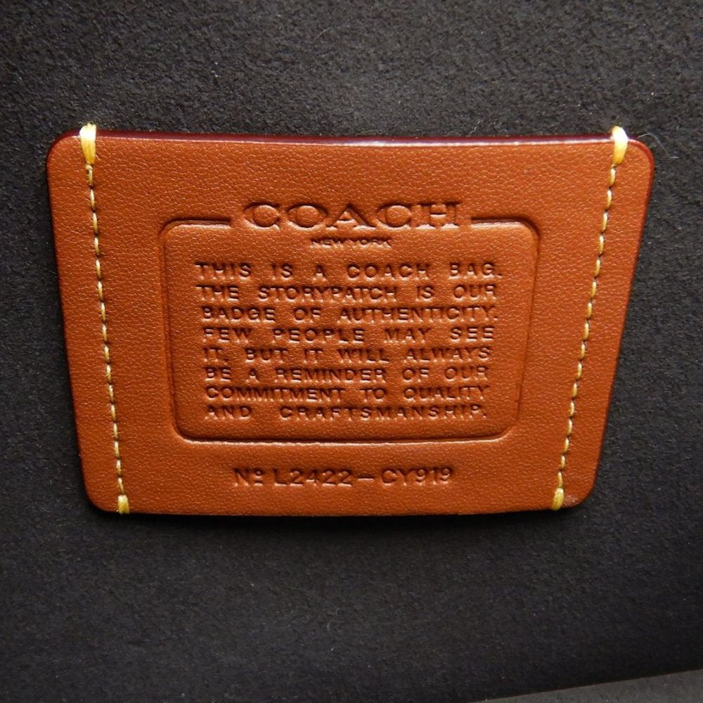 COACH コーチ タビー 2WAY CY919 ショルダーバッグ レザー ブラック レディース /253721【中古】