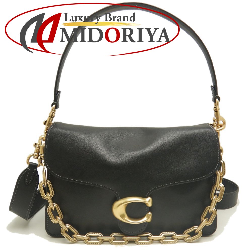 COACH コーチ タビー 2WAY CY919 ショルダーバッグ レザー ブラック レディース /253721【中古】