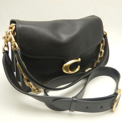 COACH コーチ タビー 2WAY CY919 ショルダーバッグ レザー ブラック レディース /253721【中古】