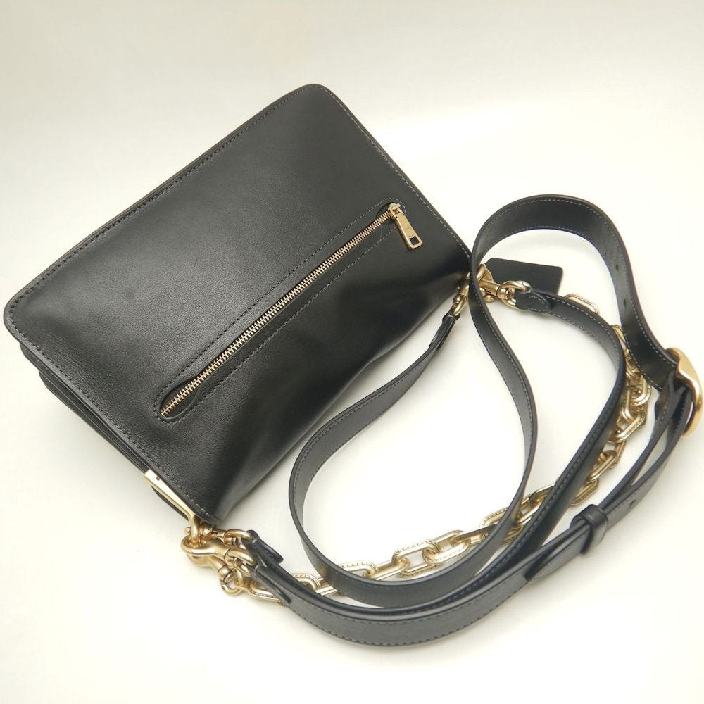 COACH コーチ タビー 2WAY CY919 ショルダーバッグ レザー ブラック レディース /253721【中古】