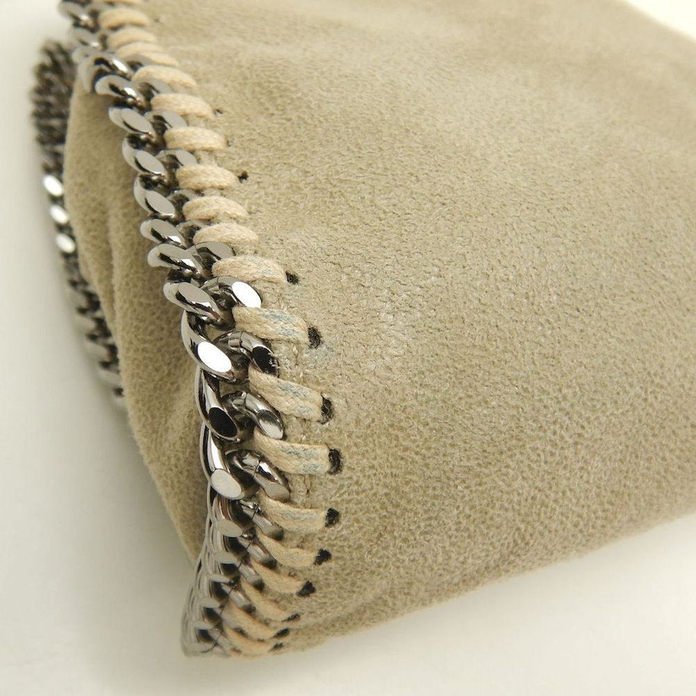 Stella McCartney ステラマッカートニー ファラベラ タイニートート 391698 トートバッグ ポリエステル ベージュ レディース /253730【中古】