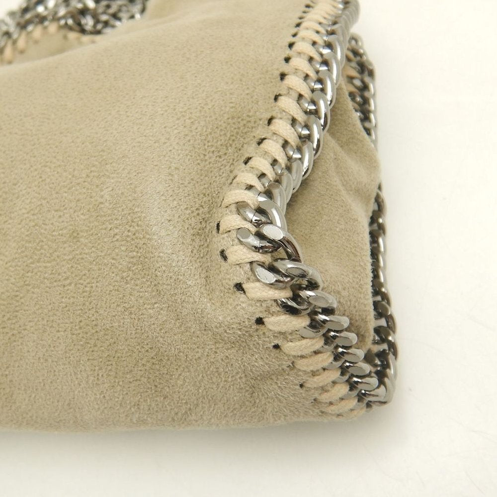 Stella McCartney ステラマッカートニー ファラベラ タイニートート 391698 トートバッグ ポリエステル ベージュ レディース /253730【中古】
