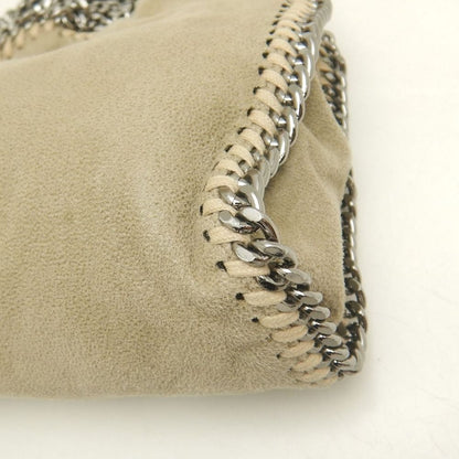 Stella McCartney ステラマッカートニー ファラベラ タイニートート 391698 トートバッグ ポリエステル ベージュ レディース /253730【中古】