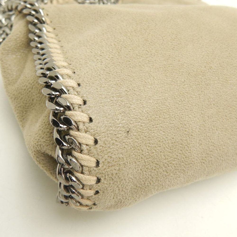 Stella McCartney ステラマッカートニー ファラベラ タイニートート 391698 トートバッグ ポリエステル ベージュ レディース /253730【中古】