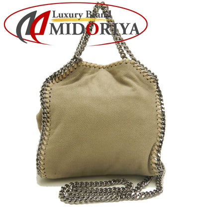 Stella McCartney ステラマッカートニー ファラベラ タイニートート 391698 トートバッグ ポリエステル ベージュ レディース /253730【中古】
