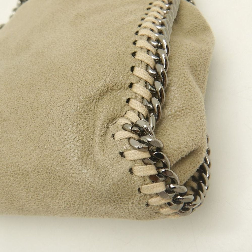 Stella McCartney ステラマッカートニー ファラベラ タイニートート 391698 トートバッグ ポリエステル ベージュ レディース /253730【中古】