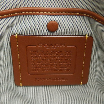 COACH コーチ ローグ CCX24 3WAY ハンドバッグ スエードxレザー ブルー レディース /253747【中古】
