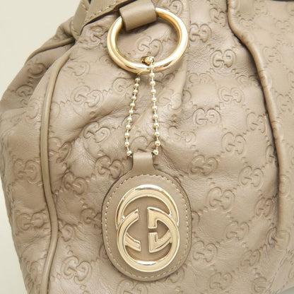 GUCCI グッチ スーキー グッチシマ 211944 ハンドバッグ レザー トープ レディース /253762【中古】