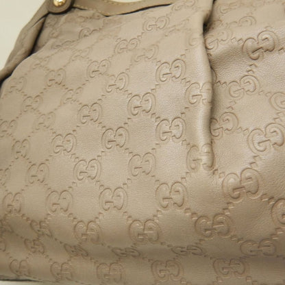 GUCCI グッチ スーキー グッチシマ 211944 ハンドバッグ レザー トープ レディース /253762【中古】