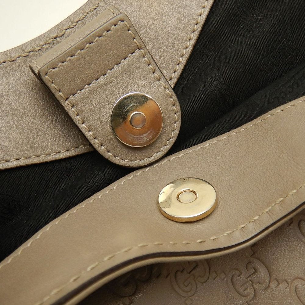 GUCCI グッチ スーキー グッチシマ 211944 ハンドバッグ レザー トープ レディース /253762【中古】