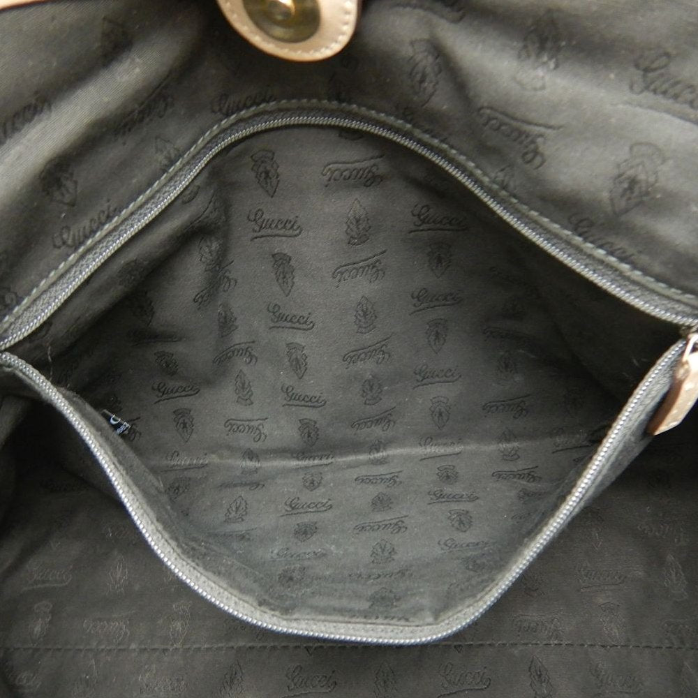 GUCCI グッチ スーキー グッチシマ 211944 ハンドバッグ レザー トープ レディース /253762【中古】