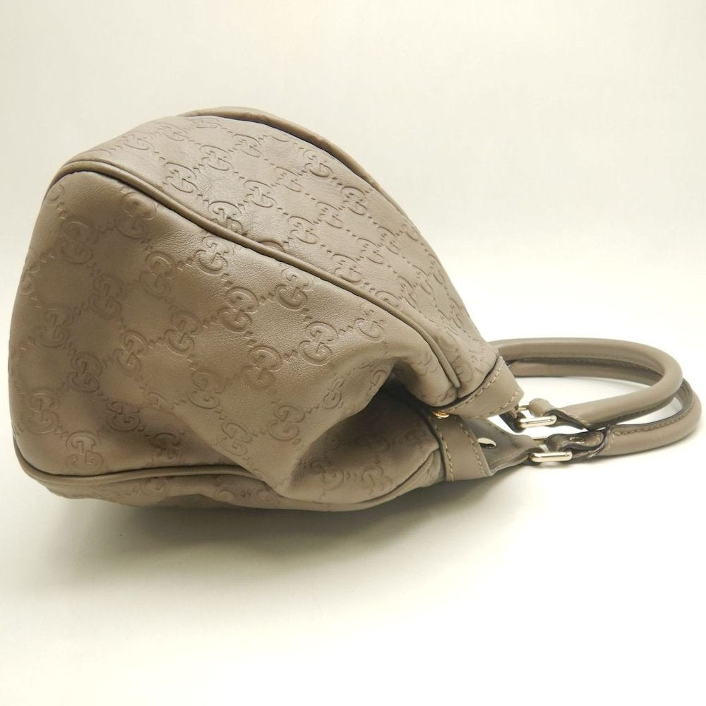 GUCCI グッチ スーキー グッチシマ 211944 ハンドバッグ レザー トープ レディース /253762【中古】