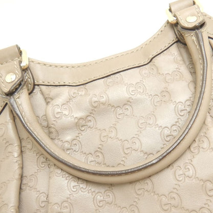 GUCCI グッチ スーキー グッチシマ 211944 ハンドバッグ レザー トープ レディース /253762【中古】