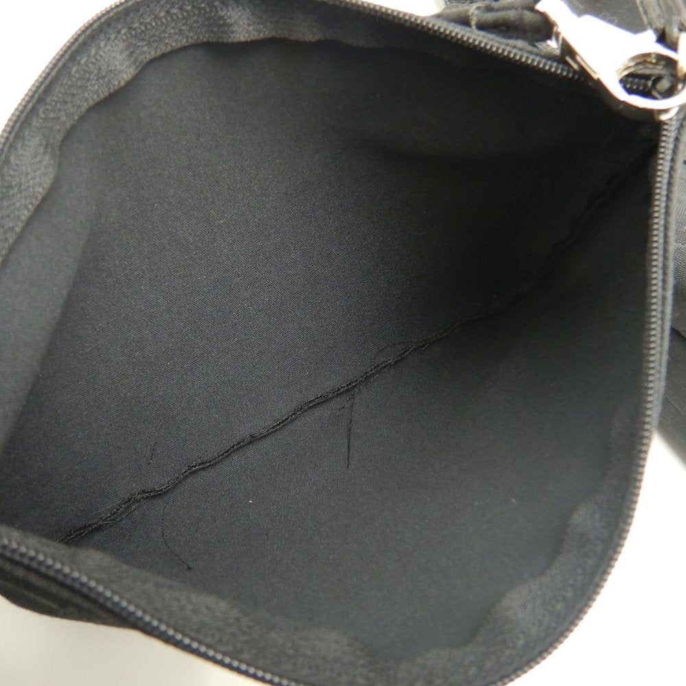 BVLGARI ブルガリ ロゴマニア ハンドバッグ キャンバスxレザー ブラック レディース /253781【中古】