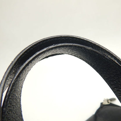 BVLGARI ブルガリ ロゴマニア ハンドバッグ キャンバスxレザー ブラック レディース /253781【中古】