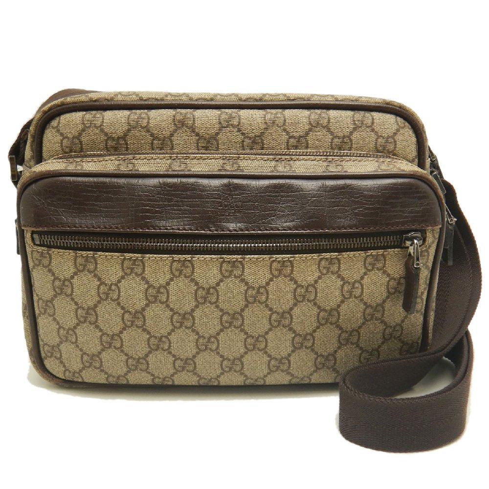 GUCCI グッチ 114531 ショルダーバッグ GGスプリームキャンバス ブラウン レディース /253800【中古】