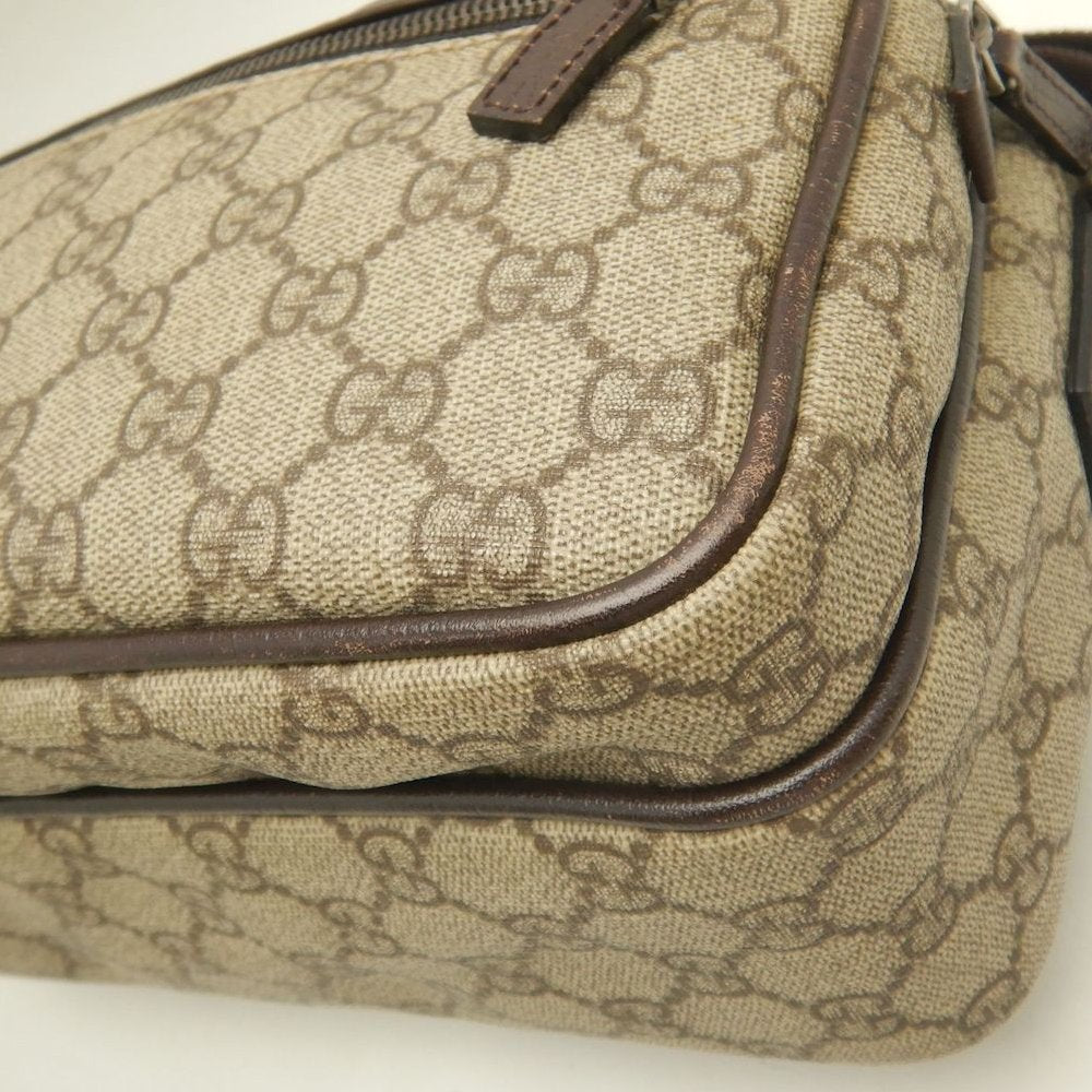 GUCCI グッチ 114531 ショルダーバッグ GGスプリームキャンバス ブラウン レディース /253800【中古】