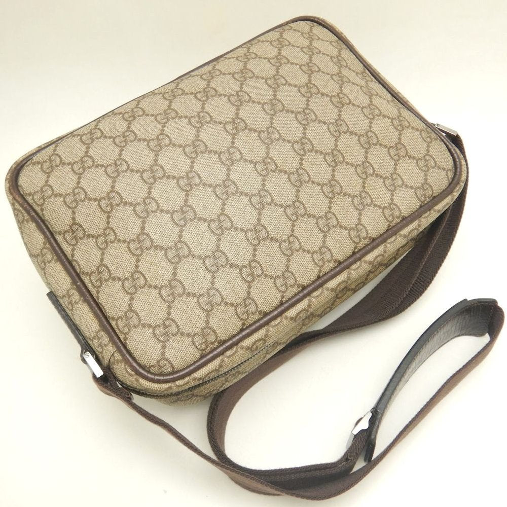 GUCCI グッチ 114531 ショルダーバッグ GGスプリームキャンバス ブラウン レディース /253800【中古】
