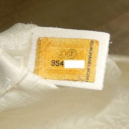 CHANEL シャネル チェーンショルダーバッグ ラムスキン ベージュ レディース /253802【中古】