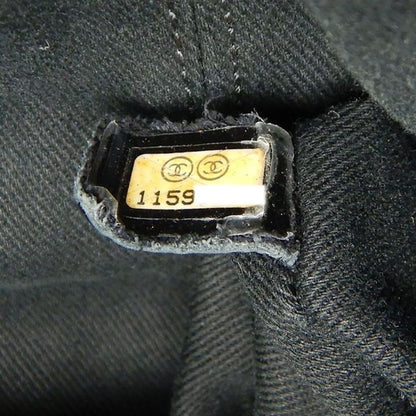 CHANEL シャネル ワイルドステッチ ガマ口 ハンドバッグ ラムスキン ブラック レディース /253803【中古】