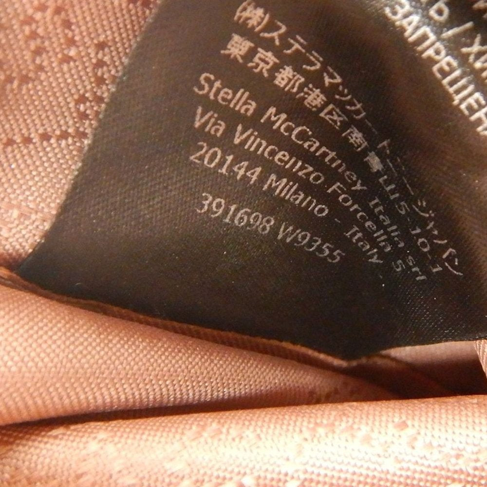 Stella McCartney ステラマッカートニー ファラベラ タイニートート 391698W9355 ハンドバッグ ポリエステル クロテッドクリーム レディース /253809【中古】