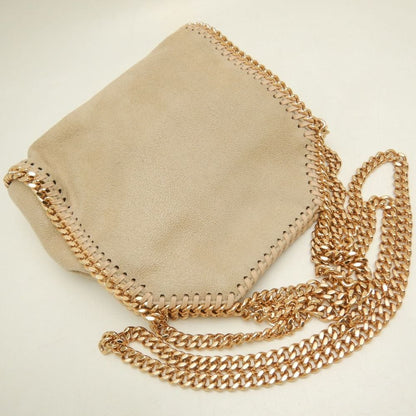 Stella McCartney ステラマッカートニー ファラベラ タイニートート 391698W9355 ハンドバッグ ポリエステル クロテッドクリーム レディース /253809【中古】
