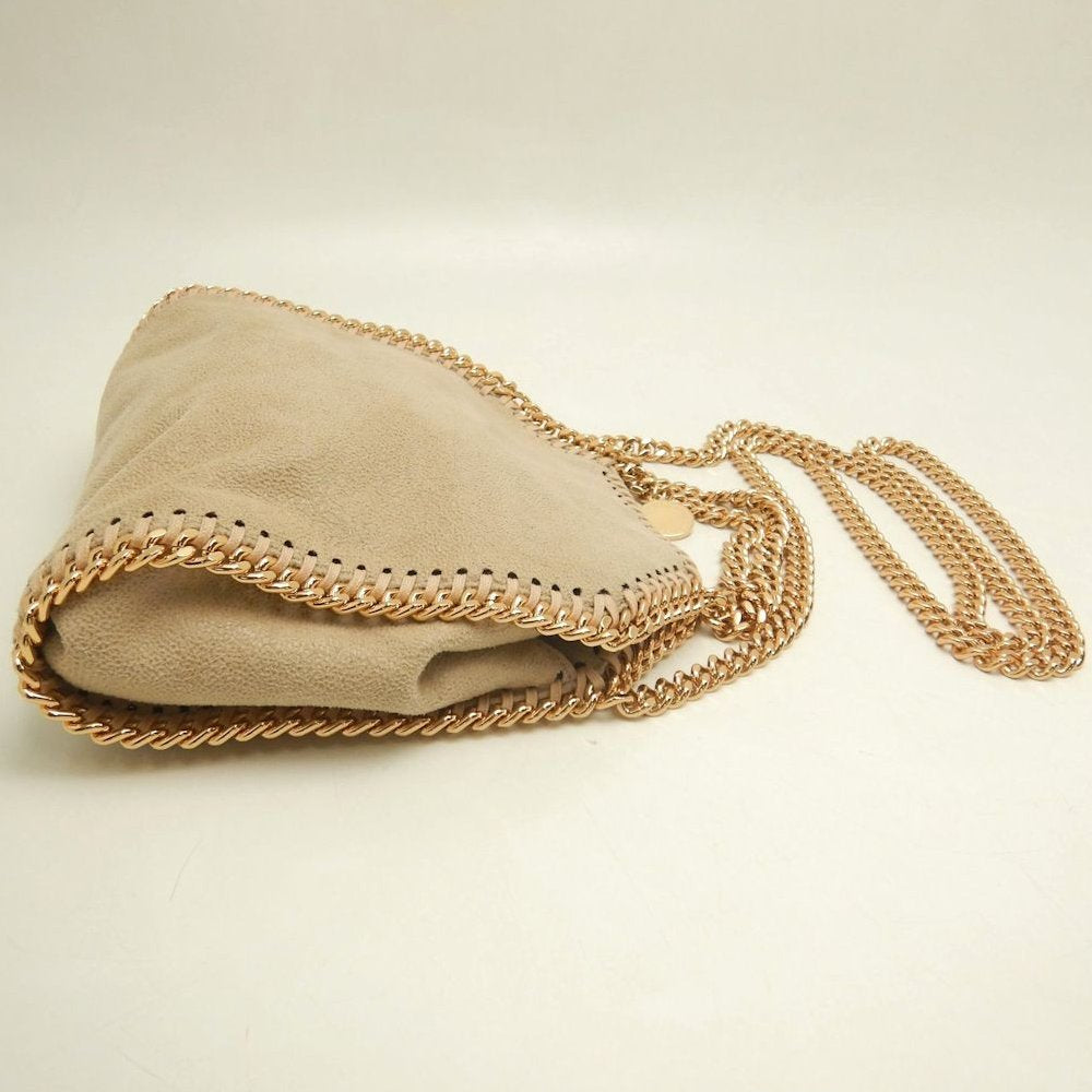 Stella McCartney ステラマッカートニー ファラベラ タイニートート 391698W9355 ハンドバッグ ポリエステル クロテッドクリーム レディース /253809【中古】