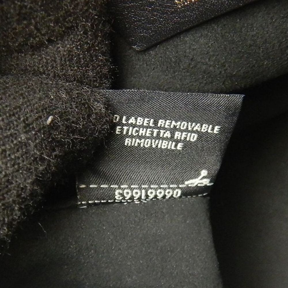 FENDI フェンディ モントレゾール 8BS010 ショルダーバッグ レザー ピンク ブラック レディース /253814【中古】
