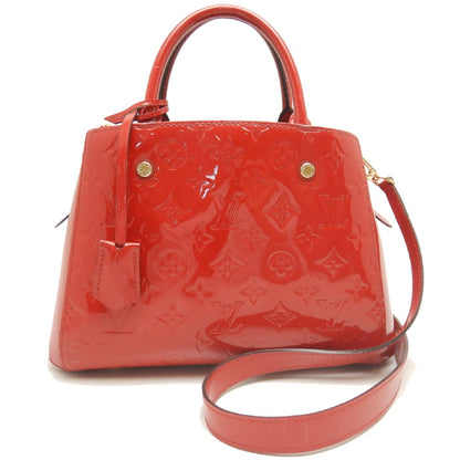 LOUIS VUITTON ルイヴィトン ヴェルニ モンテーニュBB M50170 ハンドバッグ スリーズ レディース /253821【中古】