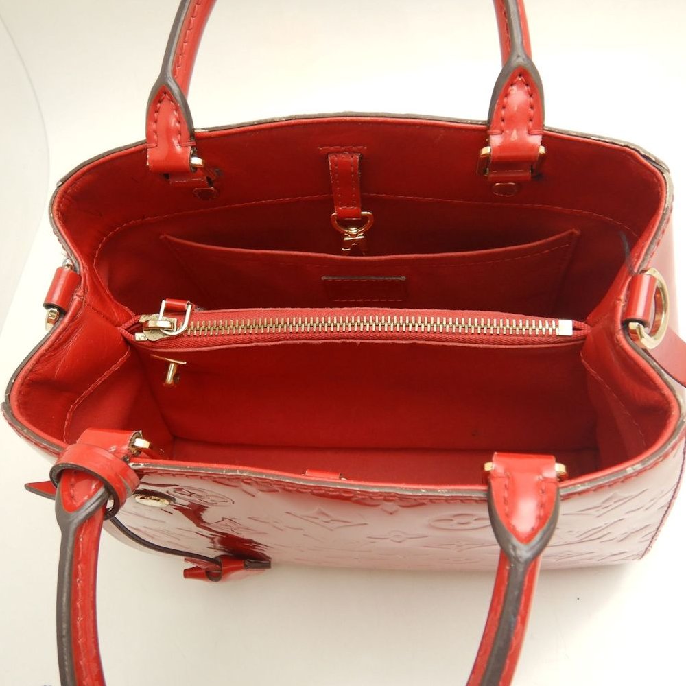 LOUIS VUITTON ルイヴィトン ヴェルニ モンテーニュBB M50170 ハンドバッグ スリーズ レディース /253821【中古】