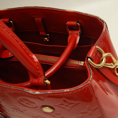 LOUIS VUITTON ルイヴィトン ヴェルニ モンテーニュBB M50170 ハンドバッグ スリーズ レディース /253821【中古】