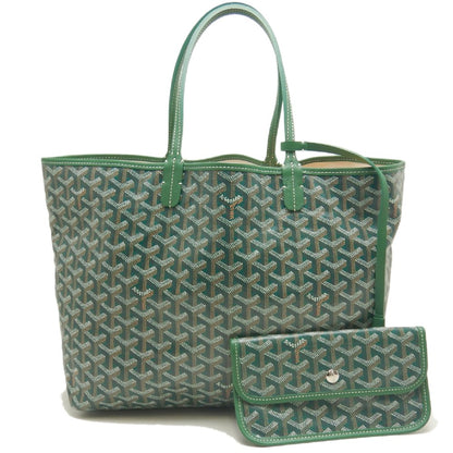 GOYARD ゴヤール サンルイPM トートバッグ ゴヤールディンキャンバス グリーン レディース /253822【中古】