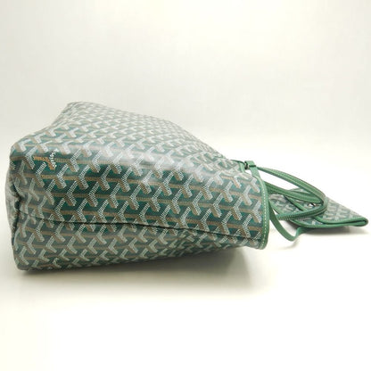 GOYARD ゴヤール サンルイPM トートバッグ ゴヤールディンキャンバス グリーン レディース /253822【中古】
