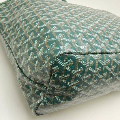 GOYARD ゴヤール サンルイPM トートバッグ ゴヤールディンキャンバス グリーン レディース /253822【中古】