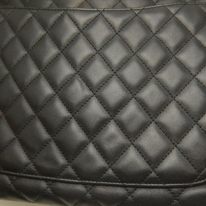CHANEL シャネル カンボンライン ラージトート A25169 トートバッグ レザー ブラック ホワイト レディース /253825【中古】