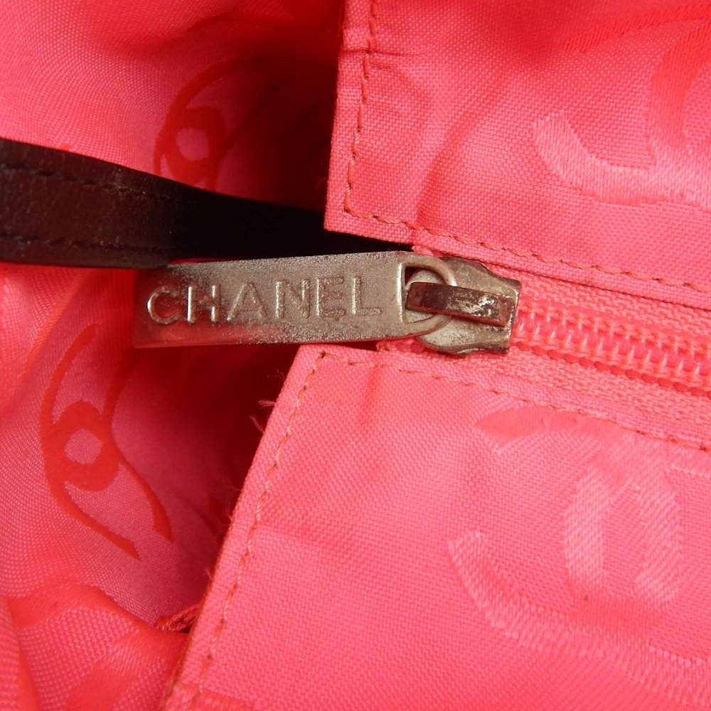 CHANEL シャネル カンボンライン ラージトート A25169 トートバッグ レザー ブラック ホワイト レディース /253825【中古】