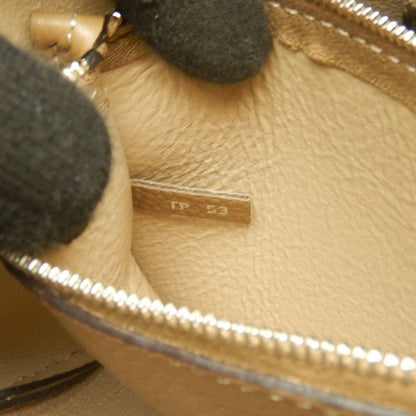 TOD’S トッズ Tタイムレス マイクロ ハンドバッグ レザー ブラウン レディース /253832【中古】