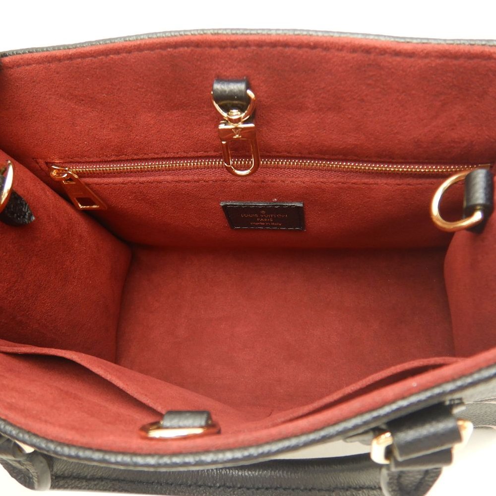 LOUIS VUITTON ルイヴィトン バイカラーモノグラム オンザゴーPM M45659 ハンドバッグ ブラック アンプラント ベージュ レディース /253836【中古】