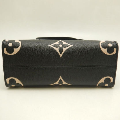LOUIS VUITTON ルイヴィトン バイカラーモノグラム オンザゴーPM M45659 ハンドバッグ ブラック アンプラント ベージュ レディース /253836【中古】