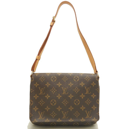 LOUIS VUITTON ルイヴィトン モノグラム ミュゼットタンゴ ショート M51257 ショルダーバッグ ブラウン レディース /253837【中古】