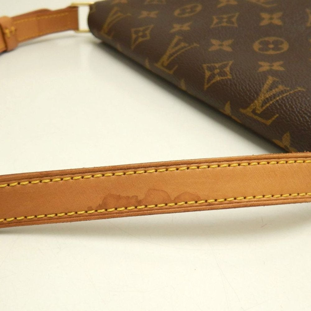 LOUIS VUITTON ルイヴィトン モノグラム ミュゼットタンゴ ショート M51257 ショルダーバッグ ブラウン レディース /253837【中古】