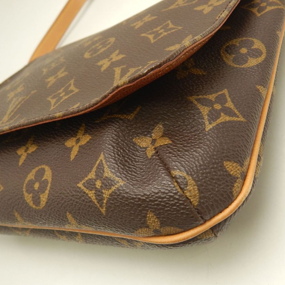 LOUIS VUITTON ルイヴィトン モノグラム ミュゼットタンゴ ショート M51257 ショルダーバッグ ブラウン レディース /253837【中古】