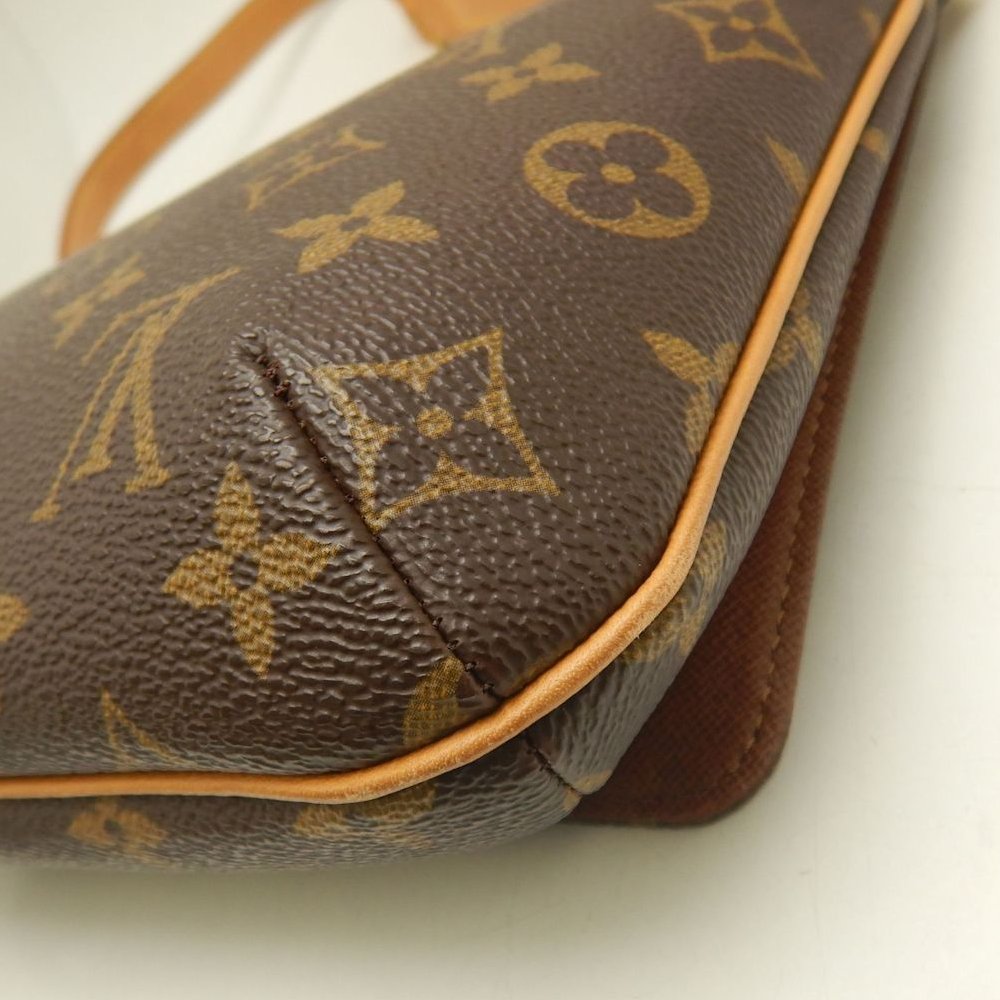 LOUIS VUITTON ルイヴィトン モノグラム ミュゼットタンゴ ショート M51257 ショルダーバッグ ブラウン レディース /253837【中古】