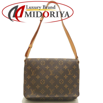 LOUIS VUITTON ルイヴィトン モノグラム ミュゼットタンゴ ショート M51257 ショルダーバッグ ブラウン レディース /253837【中古】