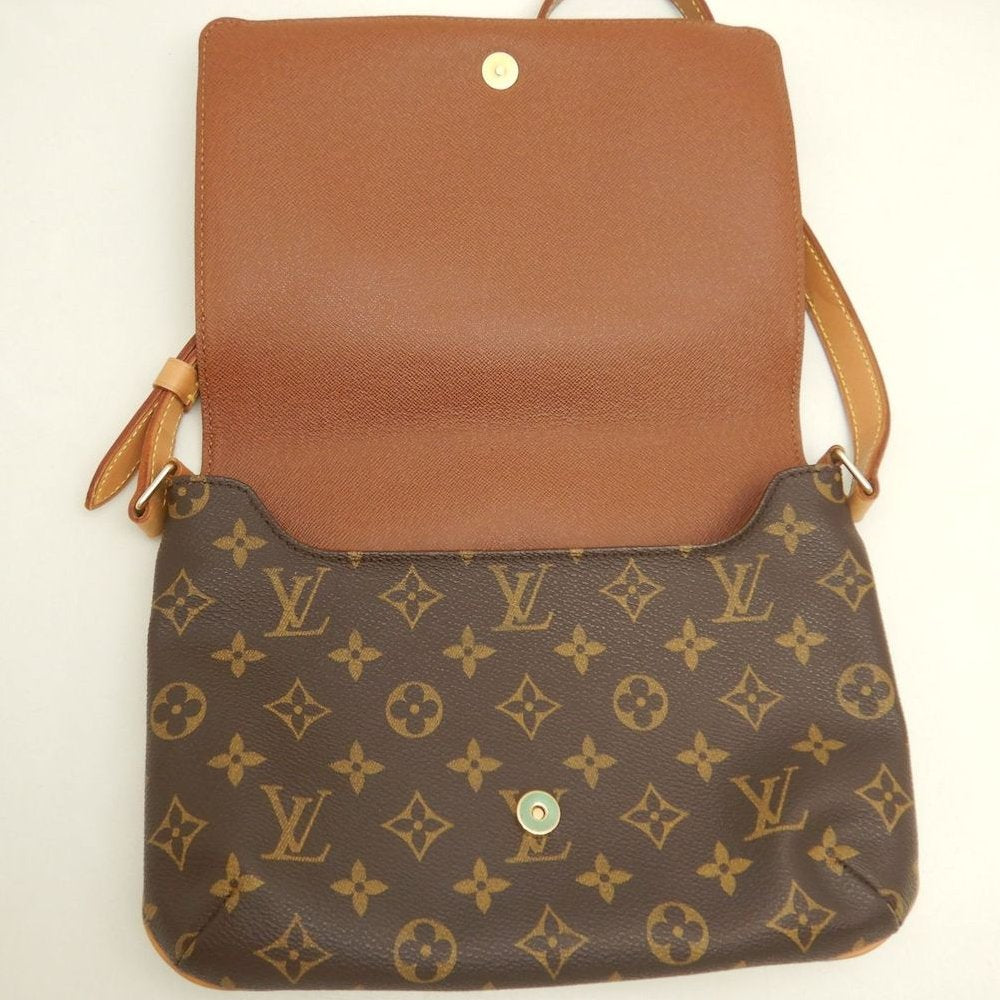 LOUIS VUITTON ルイヴィトン モノグラム ミュゼットタンゴ ショート M51257 ショルダーバッグ ブラウン レディース /253837【中古】