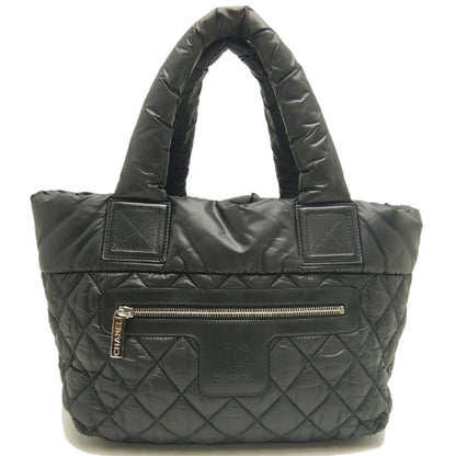 CHANEL シャネル コココクーンPM A48610 トートバッグ ナイロン ブラック レディース /253839【中古】