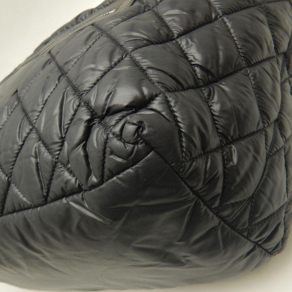 CHANEL シャネル コココクーンPM A48610 トートバッグ ナイロン ブラック レディース /253839【中古】