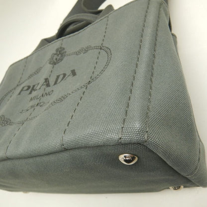 PRADA プラダ カナパ 1BG439 トートバッグ キャンバス ARDESIA レディース /253841【中古】
