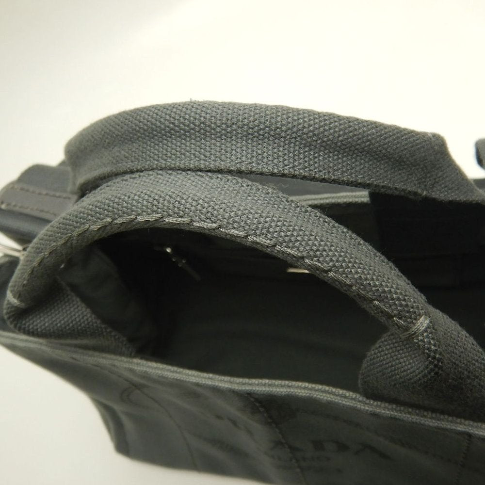 PRADA プラダ カナパ 1BG439 トートバッグ キャンバス ARDESIA レディース /253841【中古】