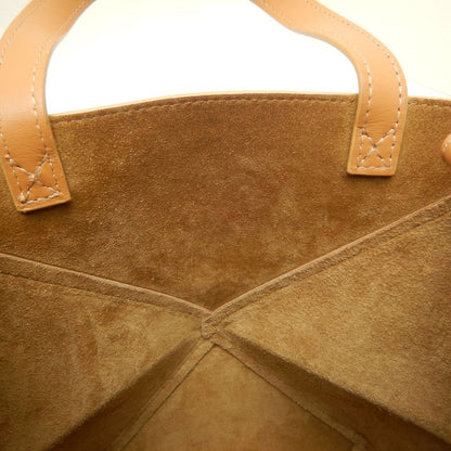 LOEWE ロエベ パズルフォルド トートミニ A657V25X01 トートバッグ シャイニーカーフ ウォームデザート レディース /253844【中古】
